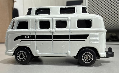 Maisto camper van white - vw,